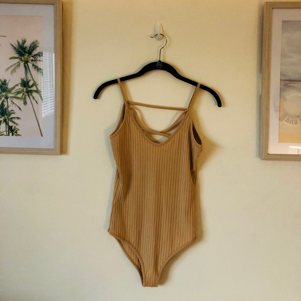 Tan bodysuit